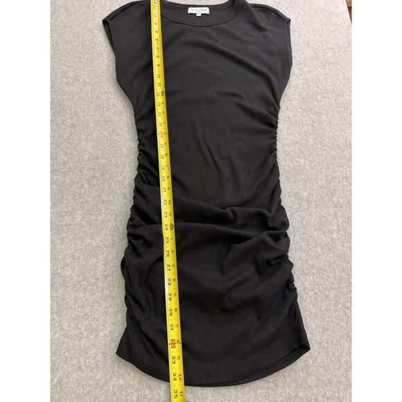 Michael Stars “Ricci” Power Shoulder Stretch Cotton Blend Rib Dress –Size Small - Picture 8 of 8